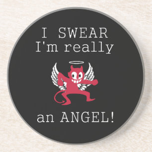 Wirklich ein Angel-Untersetzer Untersetzer