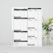 Wirklich einfache Budget-, Kosten- und Investition (Stehend Vorderseite)