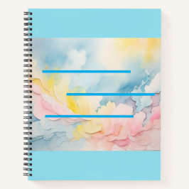 Wirklich elegante Soothing Colors Spiral Notebook Notizblock