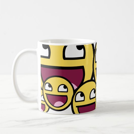 Wirklich fantastische Gesichts-Tasse Kaffeetasse (Links)
