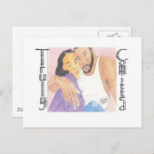 Wirklich festgelegt postkarte (Vorne/Hinten)