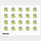 Wirklich Frosch Aufkleber Süßer Seitenblick Frosch (Blatt)