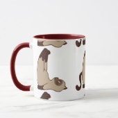 Wirklich gemütlich: Brown Cat Tasse für Katzen Lie (Links)