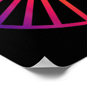 Wirklich gerne Badminton Federball 6  Poster (Ecke)