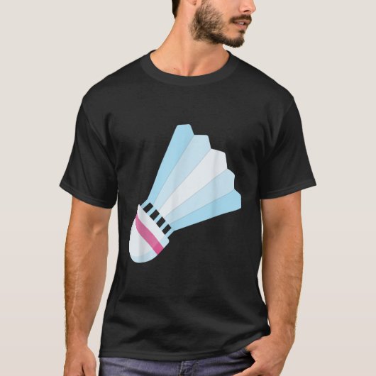 Wirklich gerne Badminton Federball 9  T-Shirt (Vorderseite)