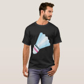 Wirklich gerne Badminton Federball 9  T-Shirt (Vorne ganz)