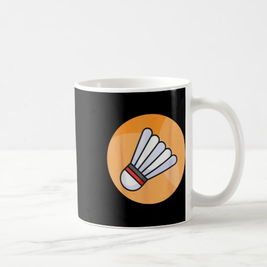 Wirklich gerne Badminton-Shuttle Birdie 5 Kaffeetasse (Rechts)