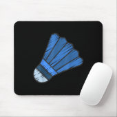 Wirklich gerne Badminton-Shuttle Federball 1 Mousepad (Mit Mouse)
