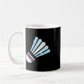 Wirklich gerne Badminton-Shuttle Federball 3 Kaffeetasse (Links)