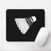 Wirklich gerne Badminton-Shuttle Federball Mousepad (Mit Mouse)