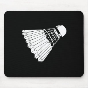 Wirklich gerne Badminton-Shuttle Federball Mousepad