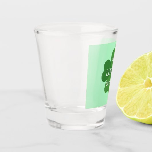 Wirklich glücklich, einen Jig zu machen Schnapsglas (Links)