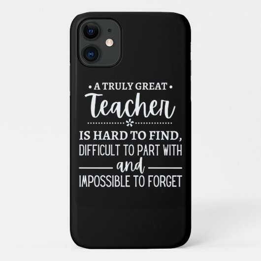 Wirklich großer Lehrer Case-Mate iPhone Hülle (Rückseite)