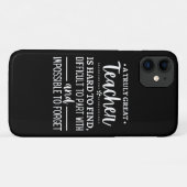 Wirklich großer Lehrer Case-Mate iPhone Hülle (Rückseite (Horizontal))
