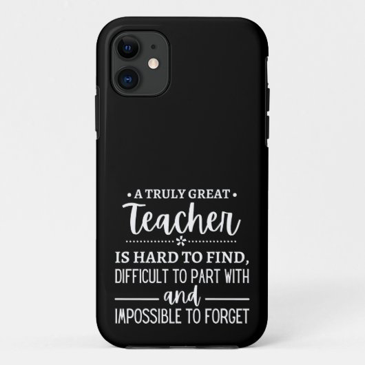 Wirklich großer Lehrer Case-Mate iPhone Hülle (Rückseite)