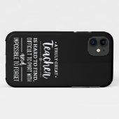 Wirklich großer Lehrer Case-Mate iPhone Hülle (Rückseite (Horizontal))