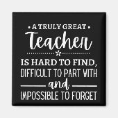 Wirklich großer Lehrer Magnet (Vorne)