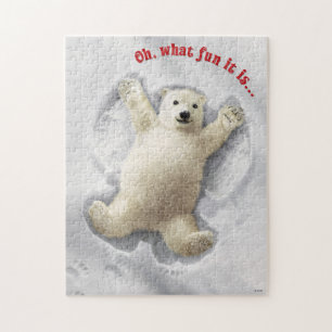 Wirklich großer Schneegel Puzzle