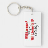 Wirklich gut! schlüsselanhänger (Vorderseite)