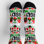 Wirklich hässliche Weihnachten Socken (Oben)