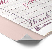 Wirklich Hübsches Guest Karo Poster (Ecke)