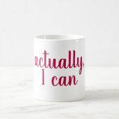 Wirklich kann ich kaffeetasse (Mittel)