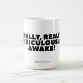 "Wirklich lächerlich erlich" Klassische Tasse (Mittel)