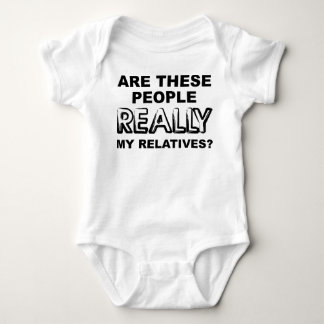 Wirklich Meine Verwandten Lustiger Romper Baby Strampler
