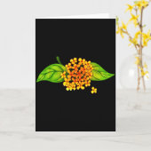 Wirklich Osmanthus-Blütentee Ostasien mögen Karte (Gelbe Blume)