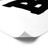 Wirklich riesiges Bulldozer Poster (Ecke)