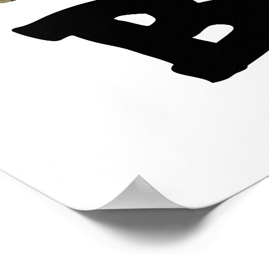 Wirklich riesiges Bulldozer Poster (Ecke)