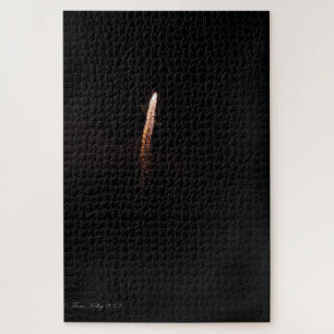 Wirklich schwieriges GoldFeuerwerks-Puzzlespiel Puzzle