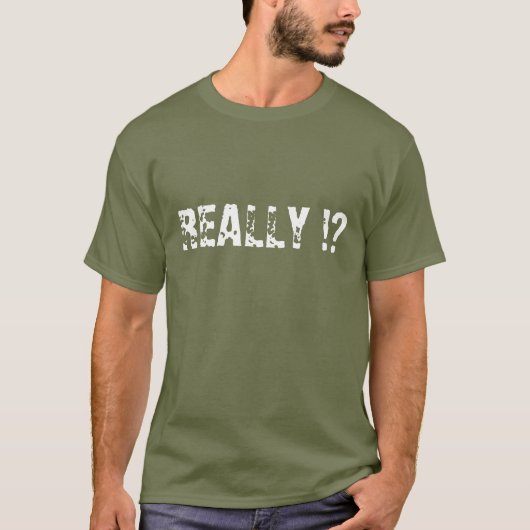 WIRKLICH! -Shirt T-Shirt (Vorderseite)