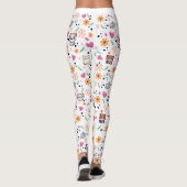 "Wirklich spielend: Kawaii Cat Garden Pattern" Leggings (Rückseite)