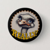 Wirklich Strauß Button (Vorderseite)