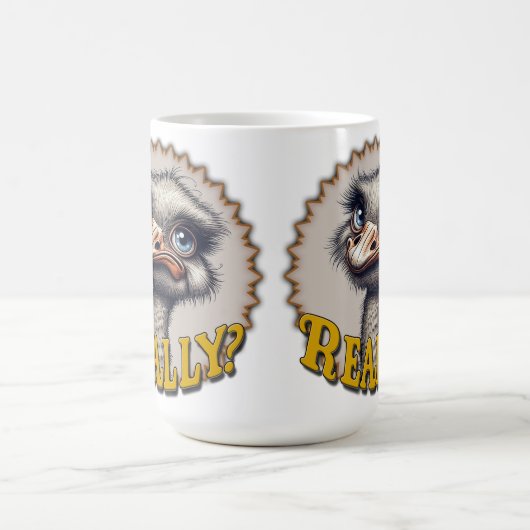 Wirklich Strauß Kaffeetasse (Mittel)