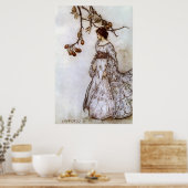 Wirklich unanständig aussehen poster (Küche)