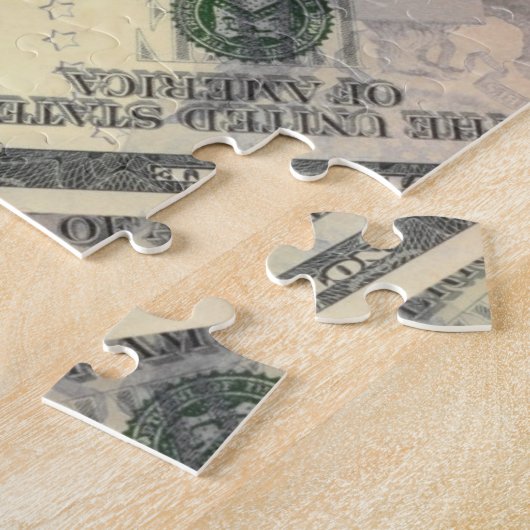 Wirklich unmögliche Dollars Geld-Puzzle Puzzle (Seite)