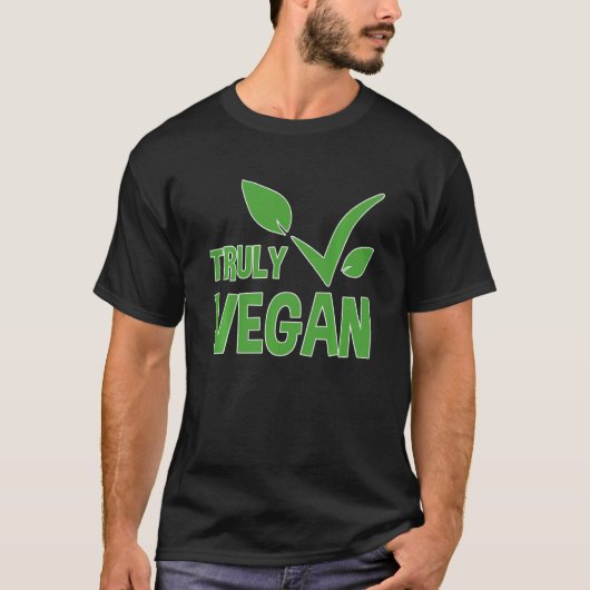 Wirklich Vegane Definition Witziger T - Shirt für (Vorderseite)