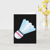 Wirklich wie Badminton Shuttle Birdie 9 Karte (Gelbe Blume)