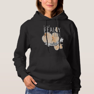 Wirklich wie Spitz Hoodie