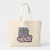 Wirkliche Änderung Jumbo Stoffbeutel (Vorne)