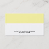 Wirkliche Anwesen-Agent-Eigentums-Manager-Wüste Visitenkarte (Rückseite)