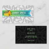 Wirkliche Anwesen-Agent-Slogan-Geschäfts-Karten Visitenkarte (Vorne/Hinten)