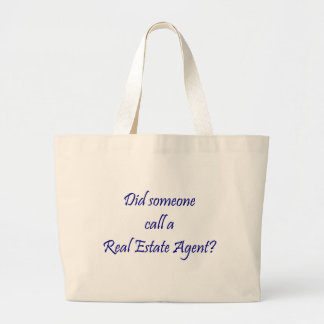 Wirkliche Anwesen-Agent-Taschen-Tasche Jumbo Stoffbeutel