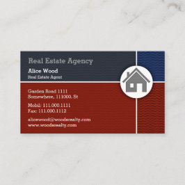 Wirkliche Anwesen-Agentur | beruflich Visitenkarte