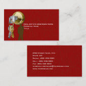 Wirkliche Anwesen-Geschäfts-Karte Visitenkarte (Vorne/Hinten)