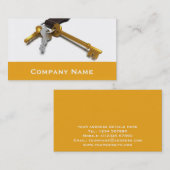 Wirkliche Anwesen-Geschäfts-Karte Visitenkarte (Vorne/Hinten)