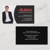 Wirkliche Anwesen-Geschäfts-Karte Visitenkarte (Vorne/Hinten)