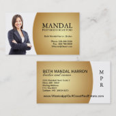 Wirkliche Anwesen-Geschäfts-Karte Visitenkarte (Vorne/Hinten)